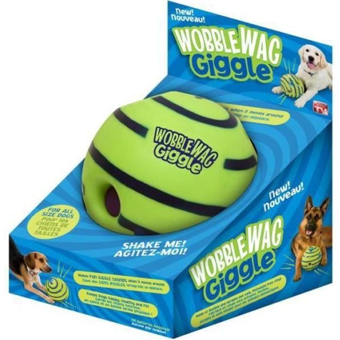 Lsport23505-BALLE INDESTRUCTIBLE WOBBLE WAG GIGGLE