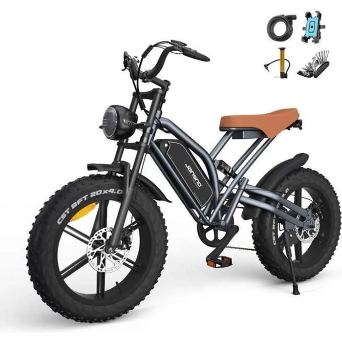 JANSNO Vélo électrique X50 750W LG Batterie 48V14Ah, E-BIKE Tout Terrain de 20\