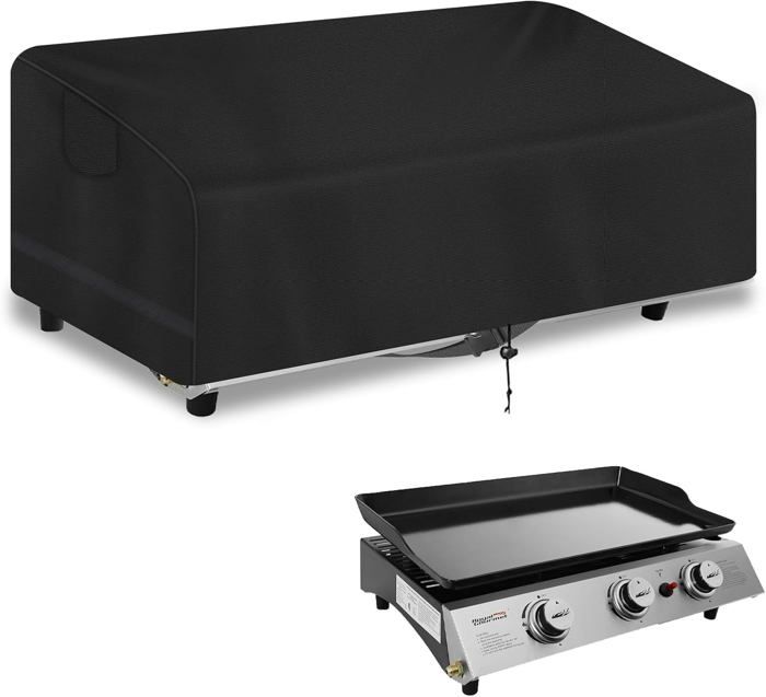 Housse Protection Plancha Oxford 600D - Imperméable, UV, Vent - 60x45x25cm - Avec Cordon De Serrage