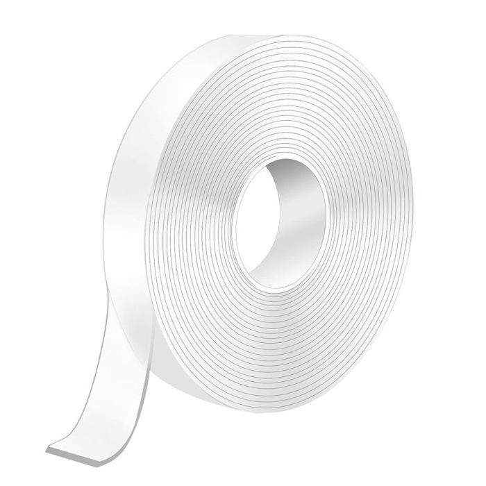 ToLanbbt Ruban Adhésif Double Face En Mousse De Polyéthylène – Ruban D'étanchéité En Mousse Super Résistant Pour Extérieur Et Intérieur – Pour Montage Automobile, Décoration Et Garniture De Voiture