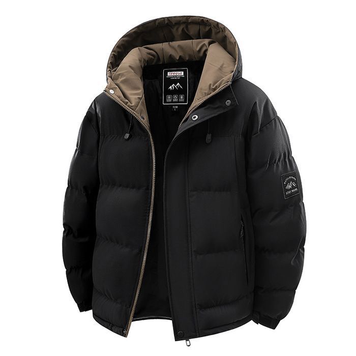 Doudoune Homme Bicolore Hiver Col Capuche Manches Longues INSFITY