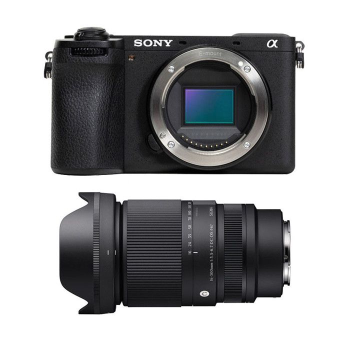 SONY ALPHA 6700 + SIGMA 16 300mm f3.5 6.7 DC OS Contemporary Garanti - vue 5