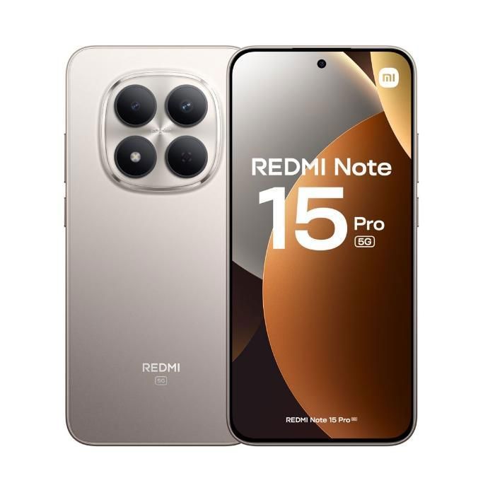 XIAOMI Redmi Note 15 Pro smartphone 5G 8Go+ version EU - vue 2