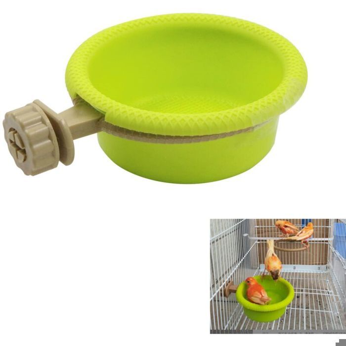 Bain baignoire pour oiseaux - PZCC - Ø int 10 cm - Ø ext 12 cm - Profondeur 5 cm