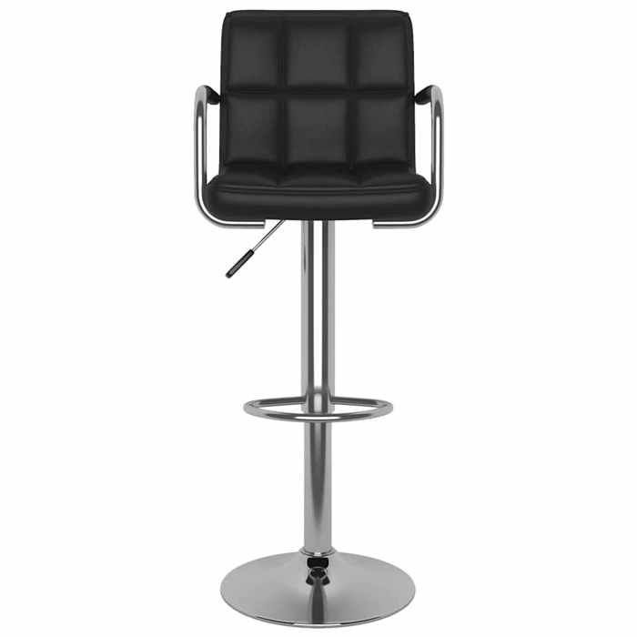 Magnifique Tabourets de bar - 2 pcs - noir similicuir - design polyvalent - pour maison - Noir 16.1 kg 2026_800013