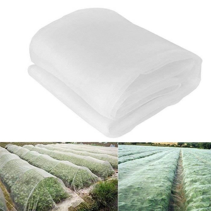 3M*10M Filet de jardin contre les insectes, Filet Micromesh antiinsectes pour protéger vos
