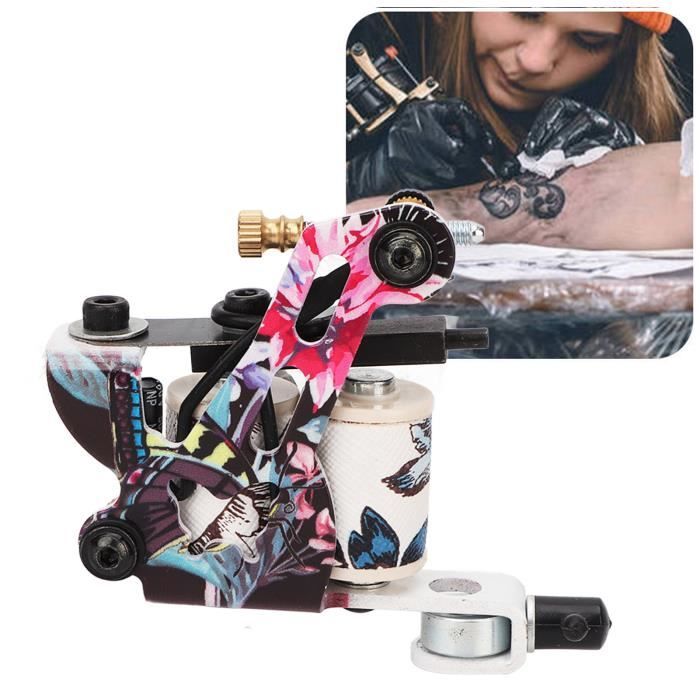 Machine à Tatouer à Bobines Professionnelle - Coffret Aluminium Inclus, Neuve (défauts Mineurs Possibles)