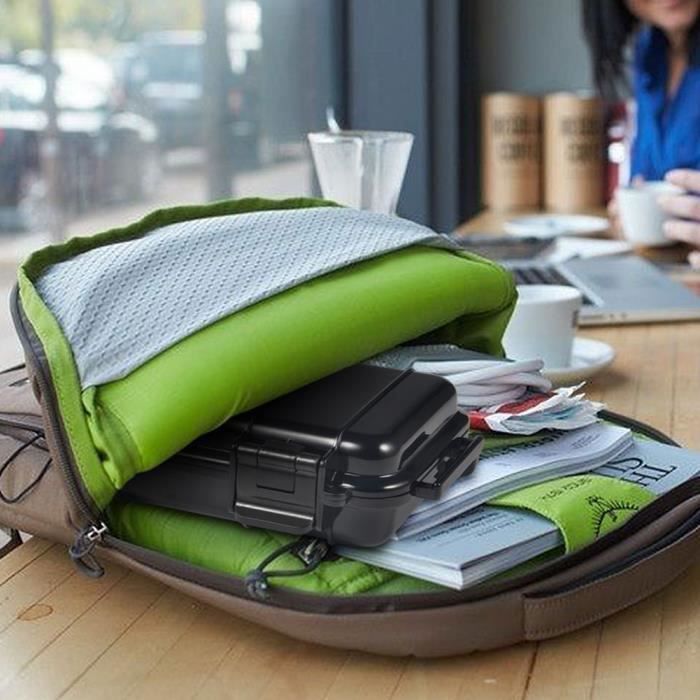 Boîte étanche Antichoc Dilwe – Protection Téléphone, Clés, Cartes Pour Pêche, Camping, Sports Nautiques (taille L, Noir) - 9