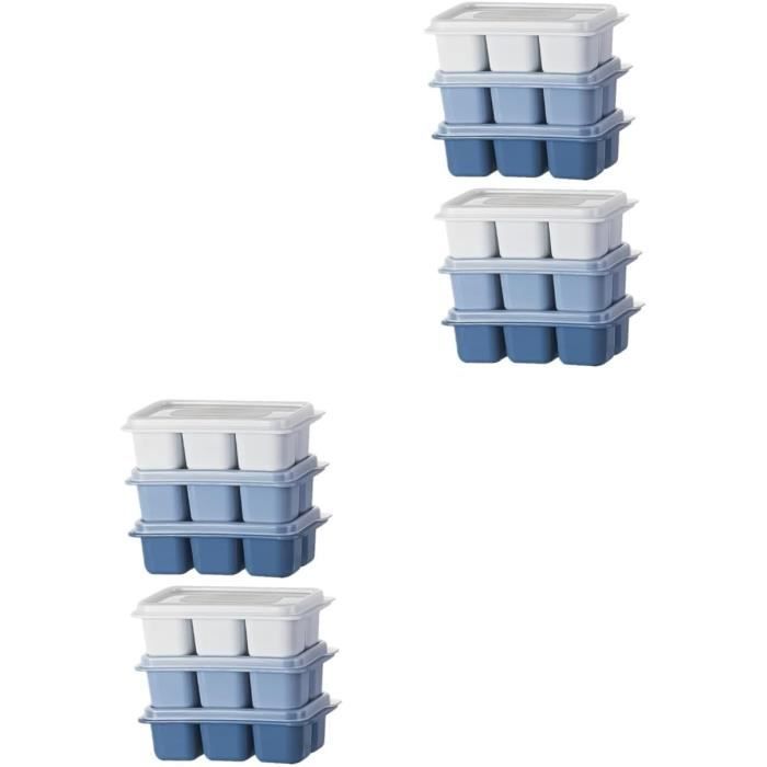Glaçons Réutilisables Toddmomy - Lot De 12 Blocs Gel Pour Climatiseur Portable, Glacière, Lunch Box - 13