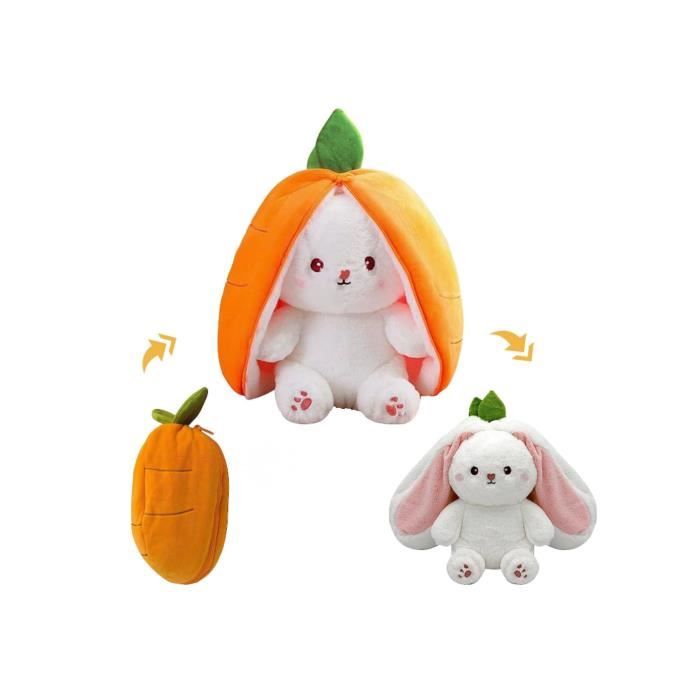 Acheter Mini poupée carotte douce et mignonne, jouet à presser, lapin Anti- stress, cadeau pour enfant