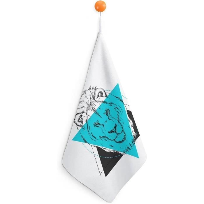 Serviettes à Main En Chenille, Torchon De Séchage Rapide En Microfibre, Boules Douces Avec Boucles Suspendues, Absorbantes, Salle De Bain, Cuisine