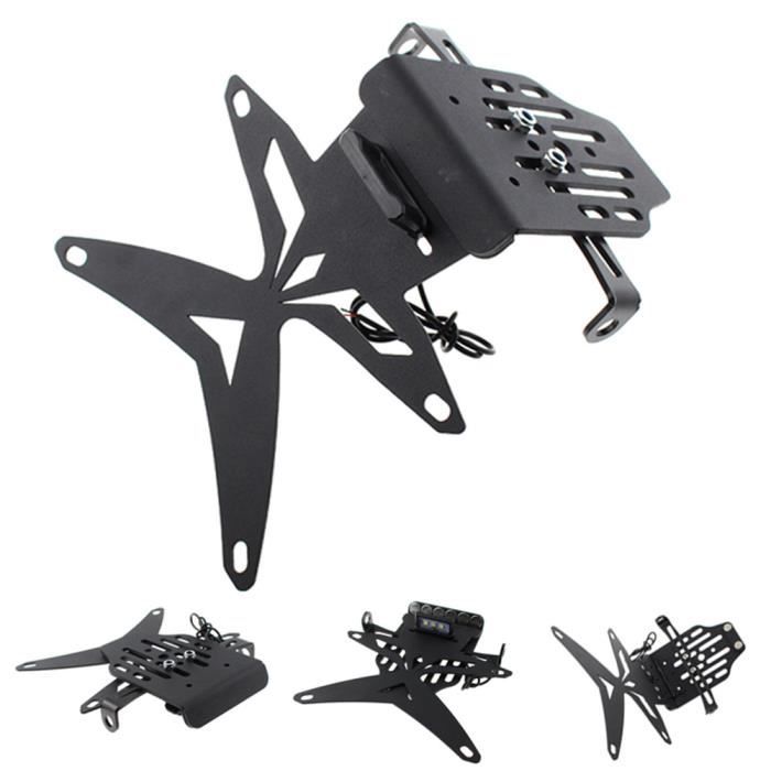 Kit élimination Garde-boue Arrière Moto Avec Support Plaque LED - Compatible Yamaha XJ6N, XJ6 Diversion, FZ-6R (2009-2017) - 11