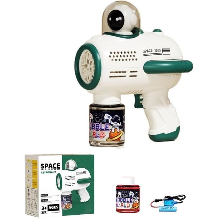 Machine à Bulles Automatique Rechargeable KUWUNG - Avec Lumières & Musique, Hauteur Réglable 118 Cm - Pour Jardin, Anniversaire, Mariage