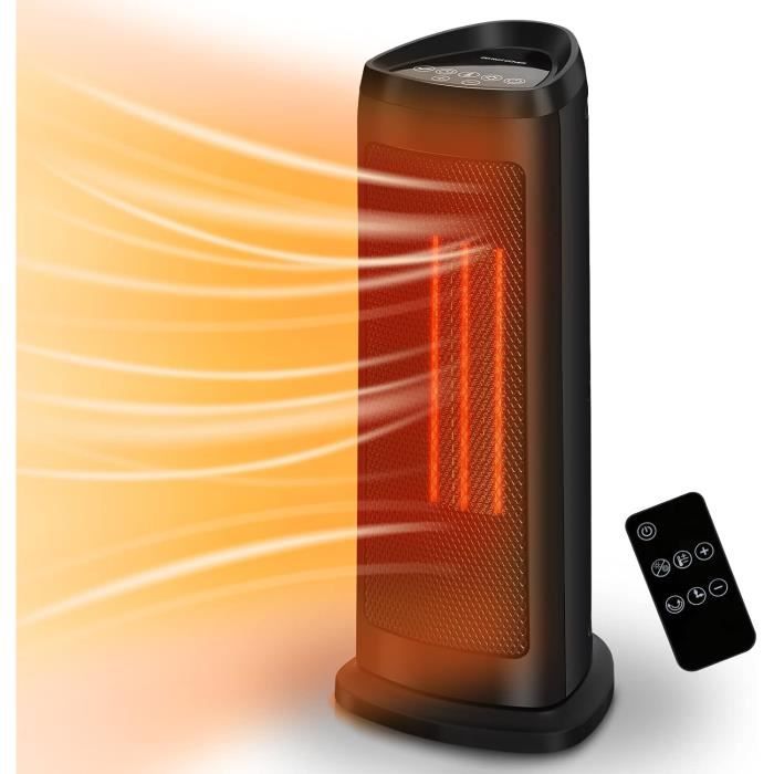 Radiateur électrique D'appoint 2000W - Chauffage Mobile - Classe énergétique A+++ - Marque Catavana
