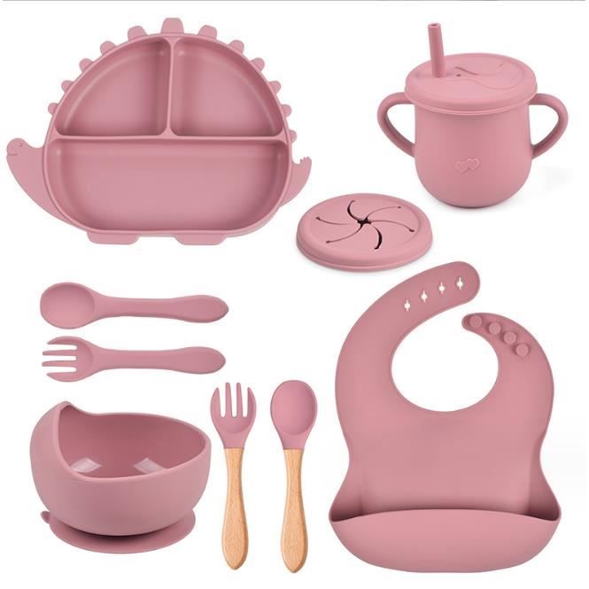 Trust-Assiette à Ventouse Pour Enfant Assiette En Silicone Souple Pour Tout-petits Culinaires