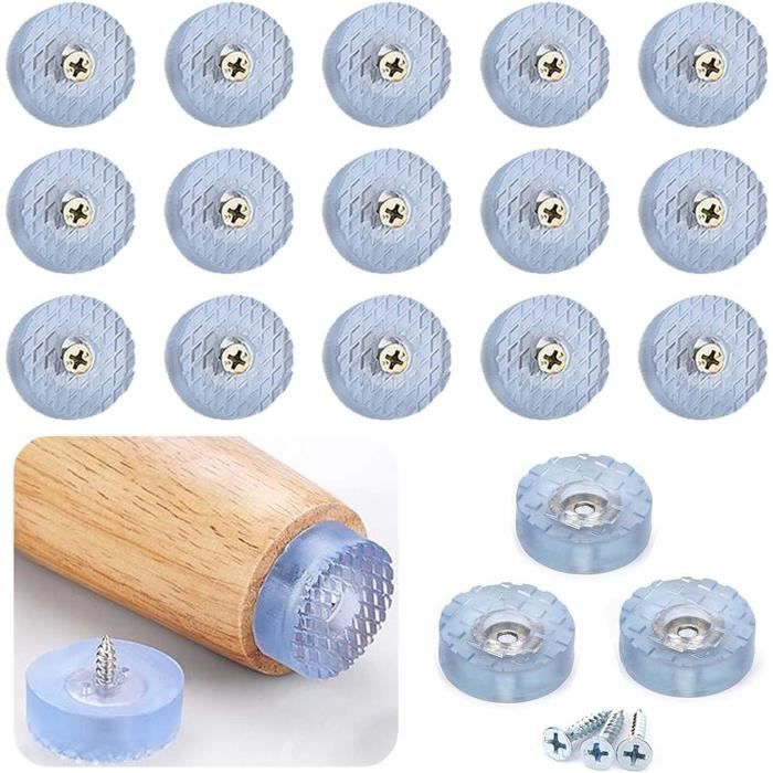 Lot De 8 Embouts En Caoutchouc Pour Bâtons De Marche Nordique – Antidérapants, Universels (11 Mm) – Pour Rando, Trekking, Alpinisme