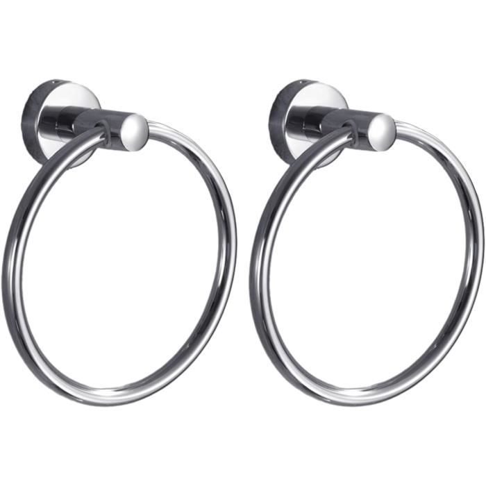 Lot De 2 Anneaux En D Acier Inoxydable 304 - Filetage M14 - Marine
