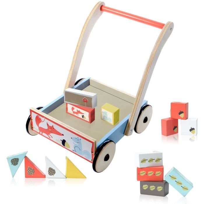 Trotteur Bebe Marcheur Chariot De Marche Chariot Enfant Trotteur Bebe Fillegarcon Trotteur Voiture Bleu Renard Roues Jouet Cha Cdiscount Jeux Jouets