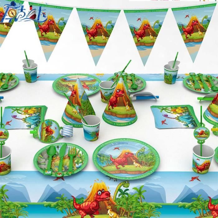 Fete D Anniversaire Des Enfants Soiree A Theme Dinosaure Tasses Assiettes Serviettes Coutellerie Table Couverture Achat Vente Decors De Table Cdiscount Fete D Anniversaire Des Enfants Soiree A Theme Dinosaure Tasses Assiettes Serviettes Coutellerie Table Couverture Achat Vente Decors De Table Cdiscount