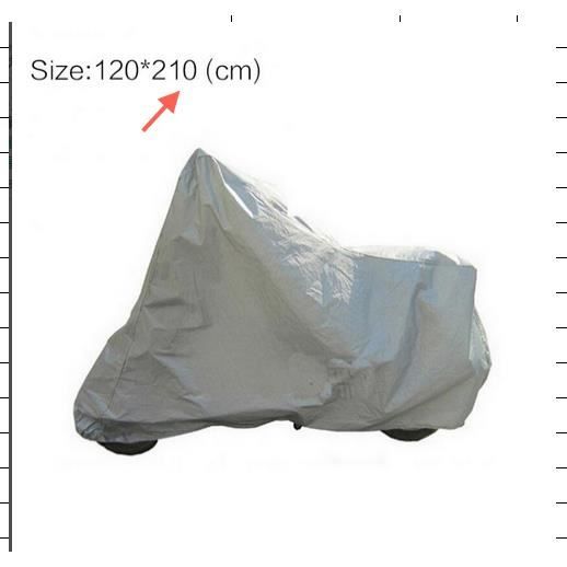 Housse De Protection Pour Vélo Extérieur - Imperméable, Anti-UV Et Résistante - 240x140cm - Idéale Pour Rangement