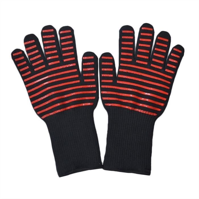 avec doublure 100/ /% coton Child Size // X-Small bleu de qualit/é sup/érieure Lot de 2/ gants de cuisine Aramide r/ésistants /à la chaleur jusqu/à 500/ /°C pour four et barbecue