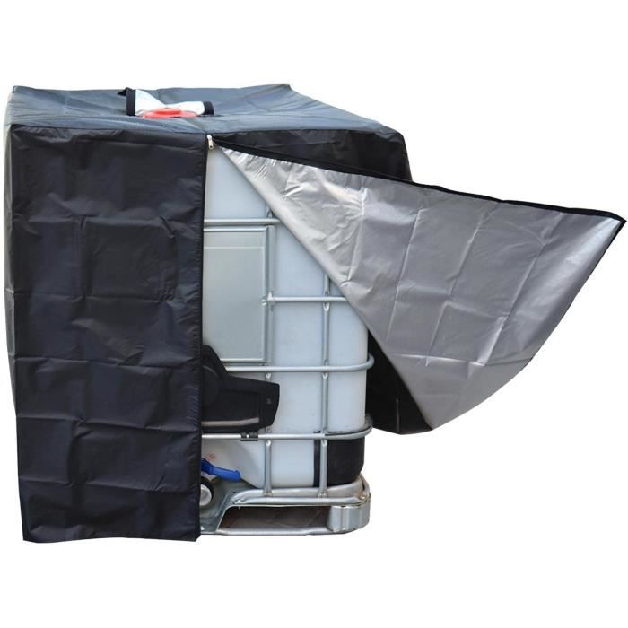 Bâche De Réservoir Deau Bâche Couverture Réservoir IBC Bache Pour Cuve 1000L-800L-600L IBC Housse Imperméable Pour Parasol[547]