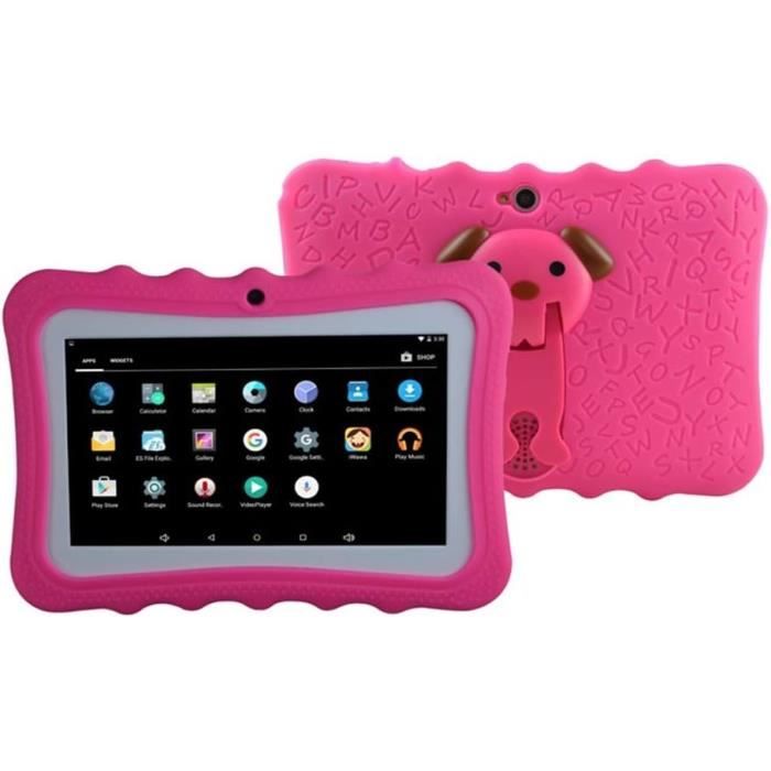 La Modio M797 est une tablette Android 7 pouces pour enfants, dotée de 6 Go de RAM et de 256 Go de stockage. Elle est équipée d'un appareil photo arrière de 5