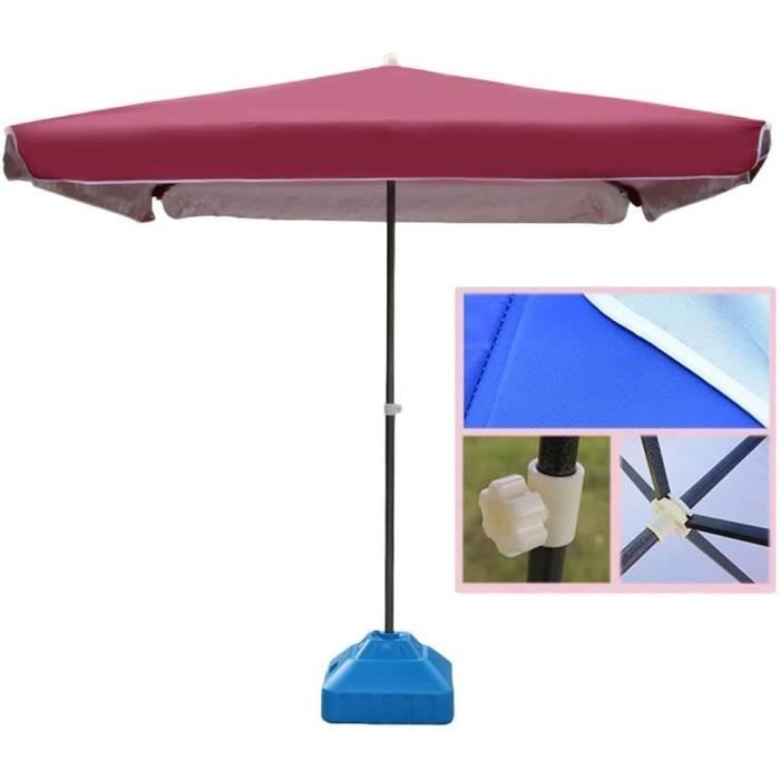 Lot De 2 Bases De Parasol De Plage Robustes - Légères, Stables Sur Sable Ou Herbe - Idéales Pour La Plage, Pique-nique, Camping
