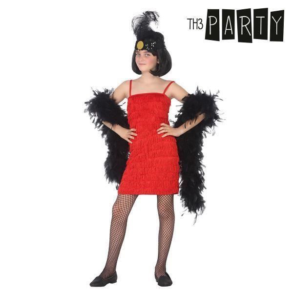 Deguisement Charleston Rouge pour Fille Costume Taille 3 4 Ans