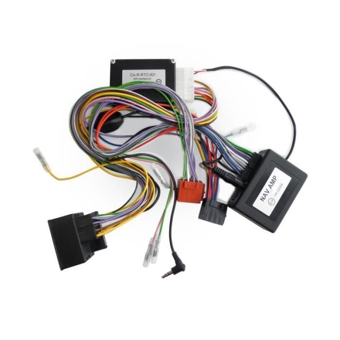 CARRTO.001 Interface commande au volant vehicule Renault avec systeme