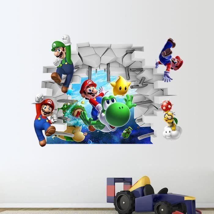 Stickers Muraux Super Mario Bros | Créez Votre Niveau