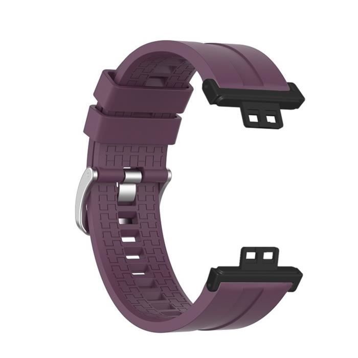 Bracelet Pour Montre Connectée Pour Realme Band Rma199 Silicone Imperméable Silicone Solide Band