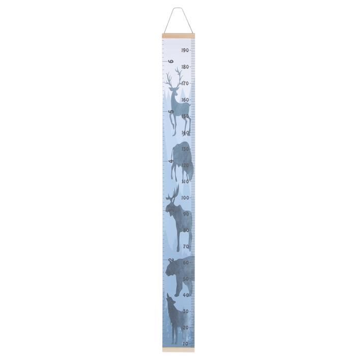 Règle De Mesure Murale Pour Enfants - 0-200 Cm - Design Amovible Et Ludique