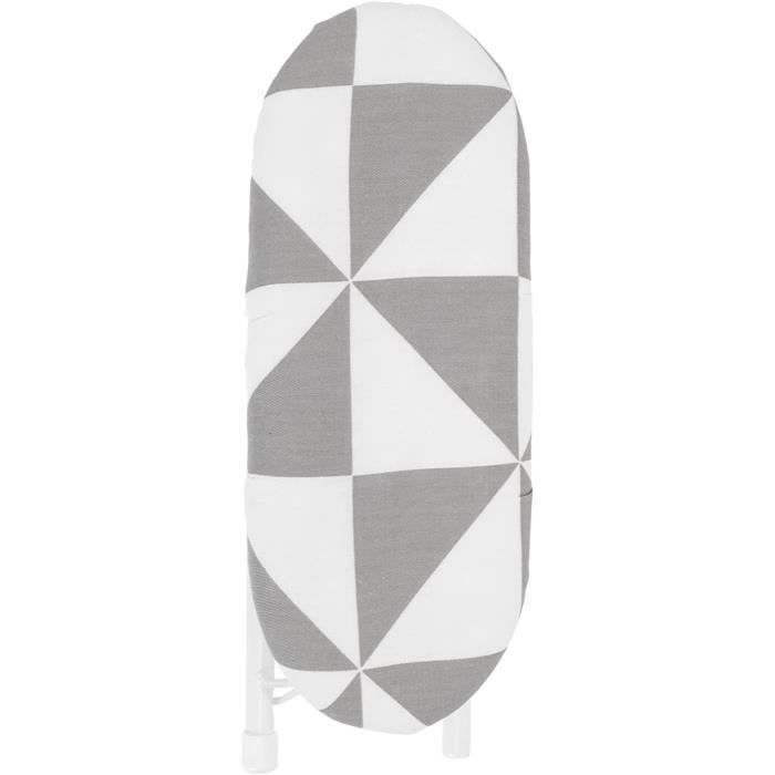 Table à Repasser Cecotec StrongBoard 100 Mumbai – 110x33 Cm, Hauteur Réglable Jusqu'à 89 Cm – Housse Coton Résistante à La Chaleur – Support 5 Kg