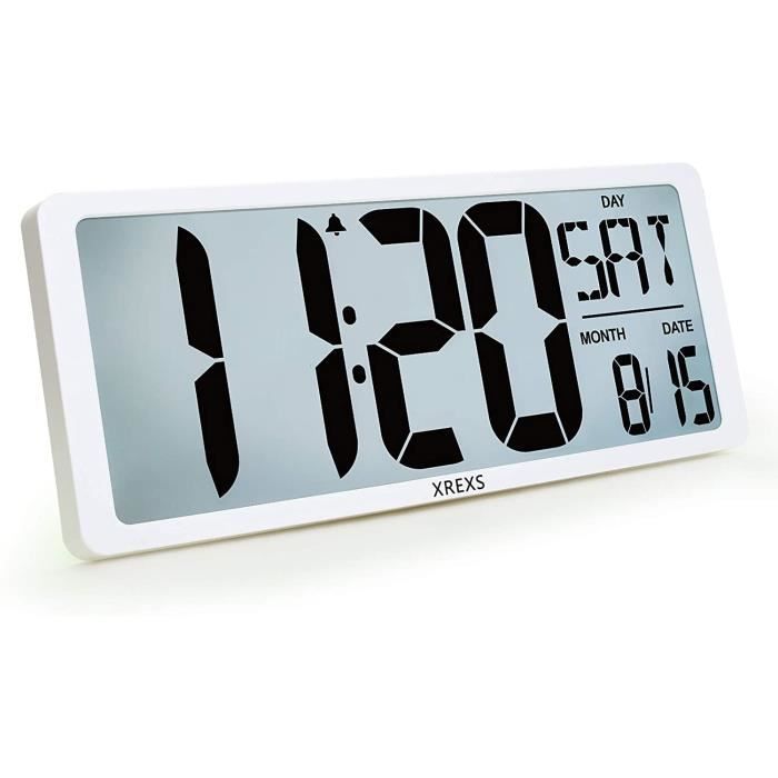grand numérique led horloge murale température date déplier stand eu grand numérique led horloge murale température date déplier stand eu