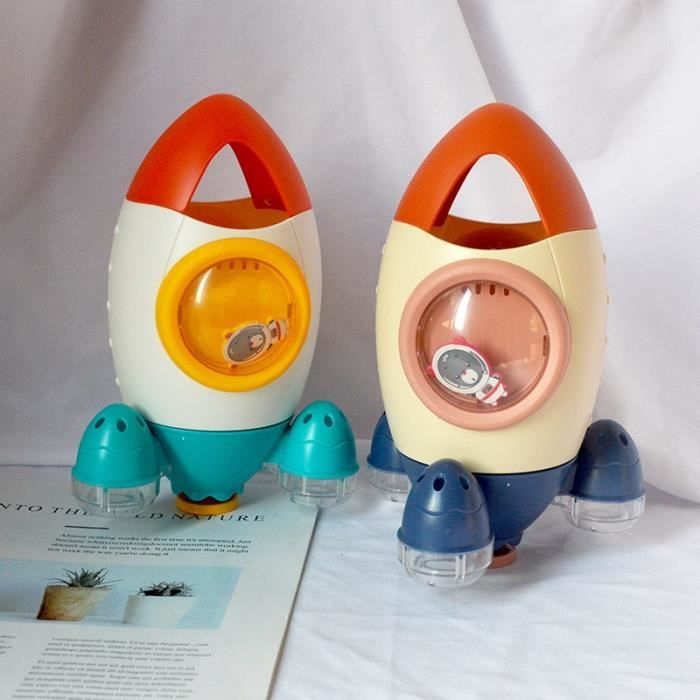Tour Fusée Empilable En Silicone – Jouet Éducatif De Couleurs Pour Bébé – Anneaux Doux Et Lisses – Dès 12 Mois