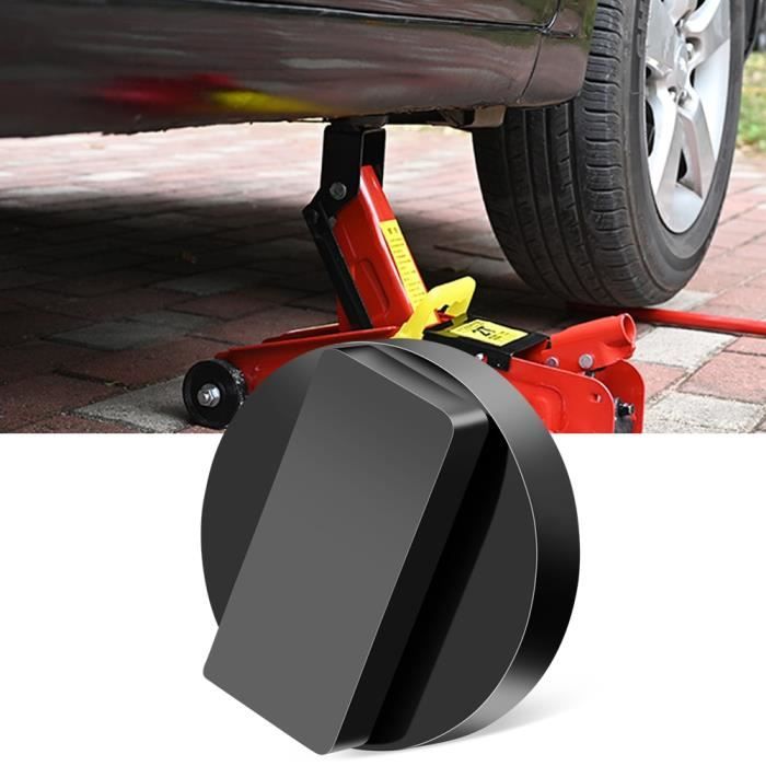 Adaptateur De Point De Levage En Caoutchouc Pour Porsche - 6,5x2,6 Cm - Noir - Protège Le Châssis Lors Du Levage - Compatible 911, Boxster, Cayman... - 11