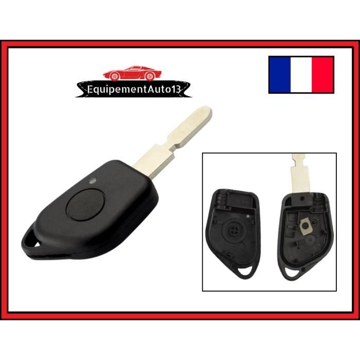 coque plip boitier telecommande clé Peugeot 406 306 106 205 1 bouton