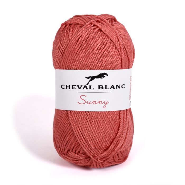 Fil à Tricoter Laine Mérinos 99% Avec Lurex 1% - 100g Bleu - Cône Prêt à Créer