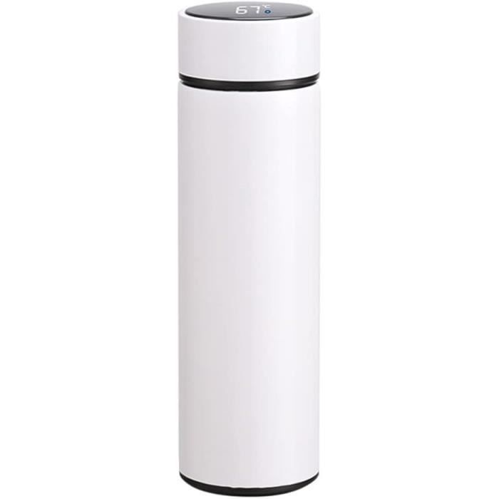 2 Tasses à Café Isothermes WIYETY 380 Ml - Acier Inoxydable Avec Couvercle Anti-fuite - Parfait Pour Voyage, Voiture, Bureau
