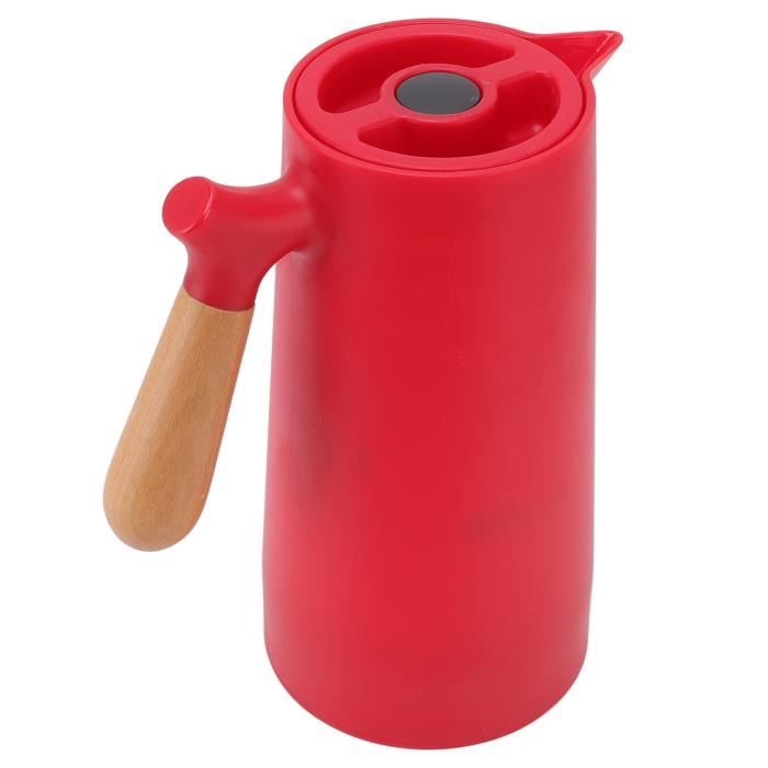 Carafe à Café 1,6 L - En Acrylique Qualité Alimentaire Avec Fond En Inox - Bec Verseur Et Couvercle - Pour Machine à Café Filtre Ou Décanter