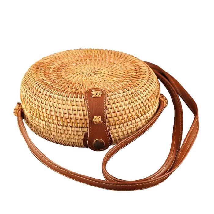 Sac osier deals carre