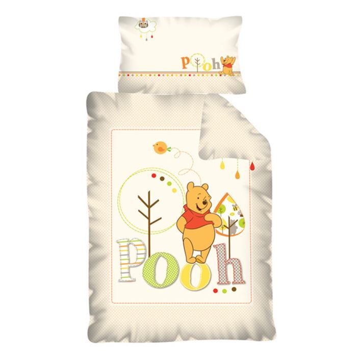 Parure De Lit Bebe Winnie L Ourson Cdiscount Maison