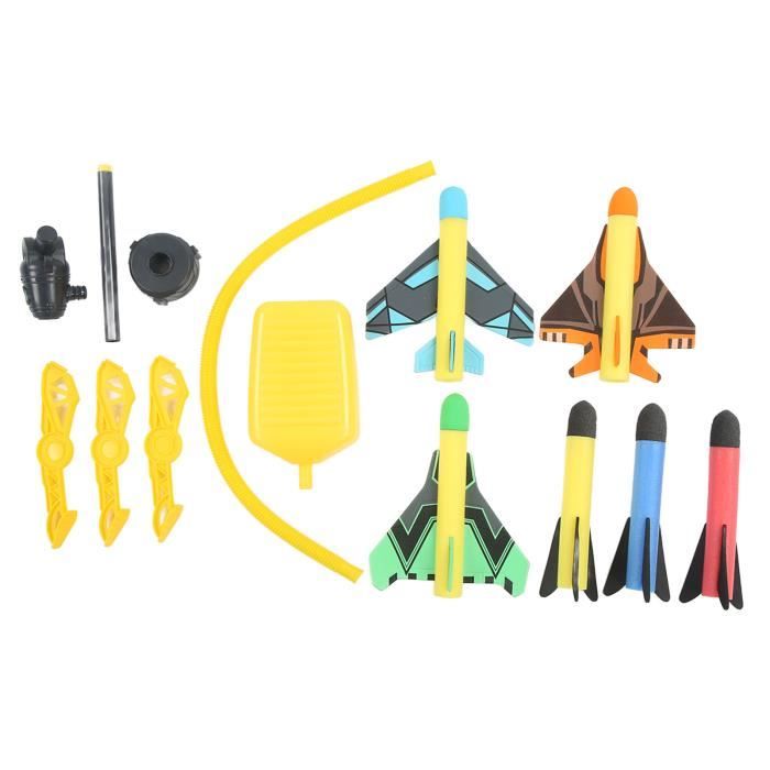 Fusée Jouet Stomp - Lance-roquettes Avec 6 Fusées En Mousse, Jeu D'extérieur Pour Enfants !