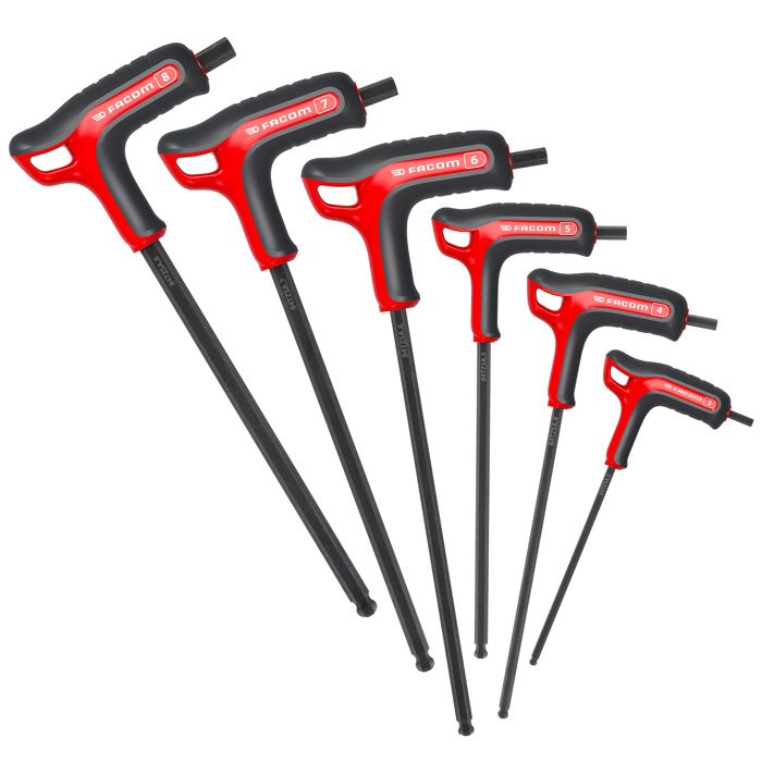Jeu De 6 Cles Males A Poignees En T 6 Pans Facom 84tzsa Pb Achat Vente Cle En T En Douille Jeu De 6 Cles Males A Cdiscount