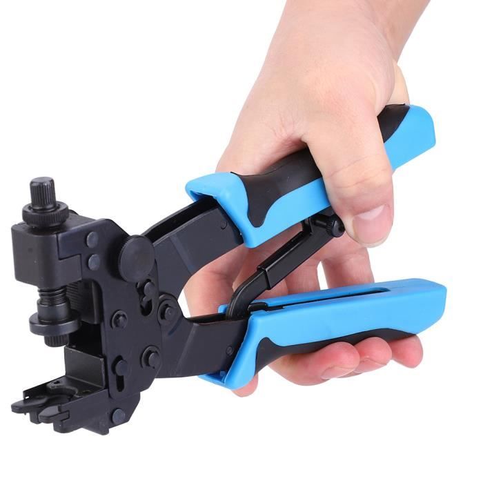 Pince à Sertir SPRO 26cm Acier Inox - Pour Cosses électriques, Sertissage Professionnel