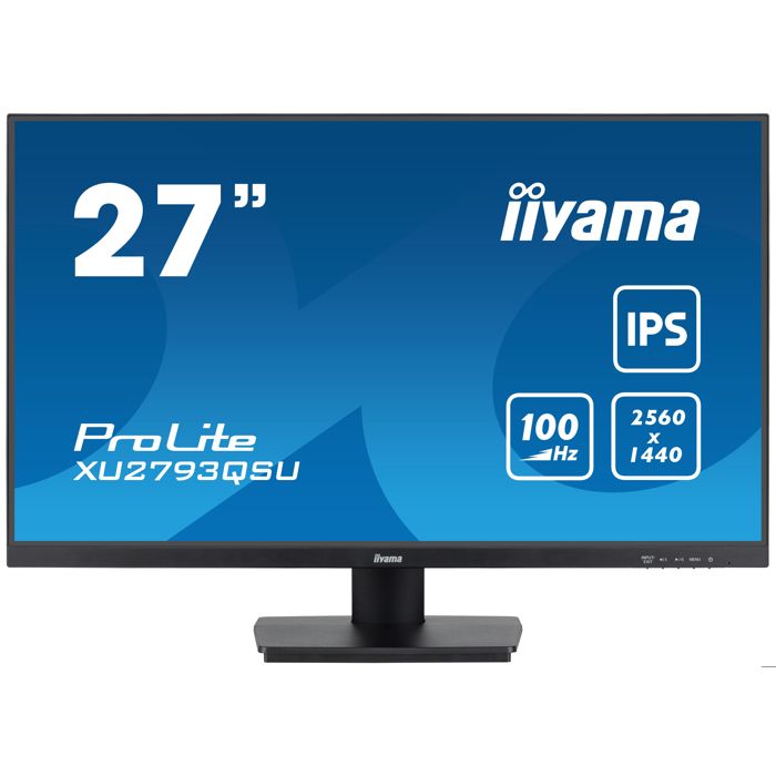 Ecran - IIYAMA - ProLite XU2793QSU - 27 pouces - IPS - 2560x1440 - 100Hz