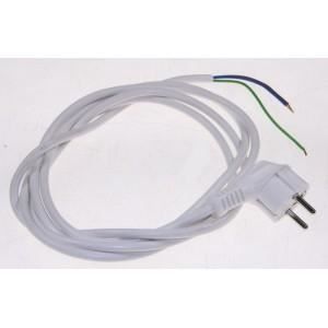 Câble alimentation 3x0.75 pour congélateur INDESIT Pièce dorigine constructeur