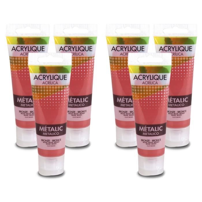 Peinture Acrylique Métallique Pentart 50 Ml - Plusieurs Couleurs Pour L'artisanat & Les Modèles