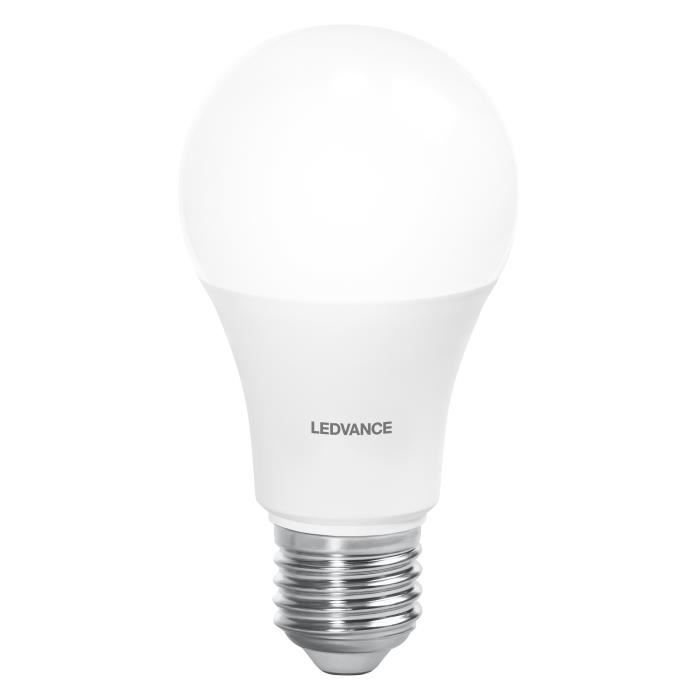 LEDVANCE lampe LED | Culot: E27 | Blanc dynamique | 2200…5000 K | 9 W | remplacement pour 57 W Incandescent bulb | SunHome Lamps